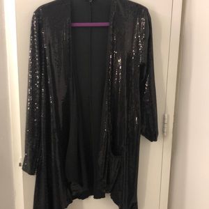 Sequin cardigan